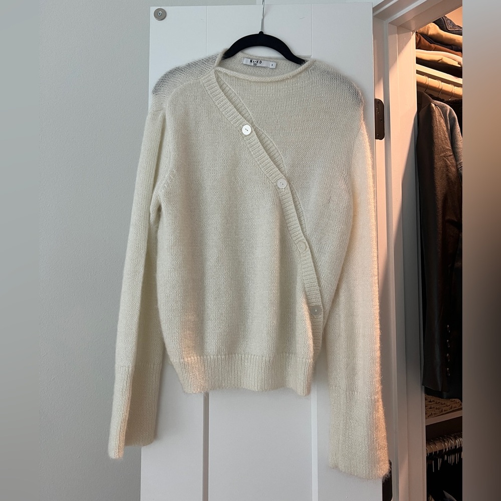 Button cardigan from na-kd fashion